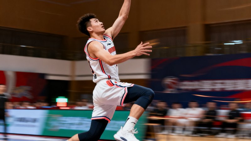 CBA张镇麟快攻暴扣精彩剪辑，60帧慢动作回放